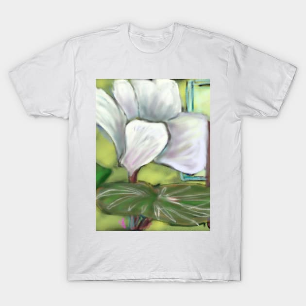 Cyclamen T-Shirt by trishaclarkin